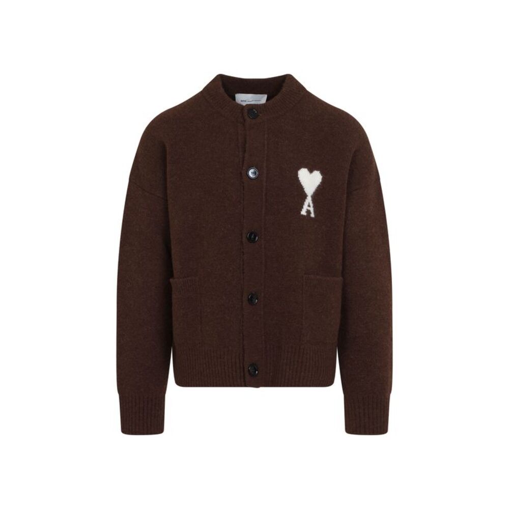Ami Paris Adc Cardigan Men